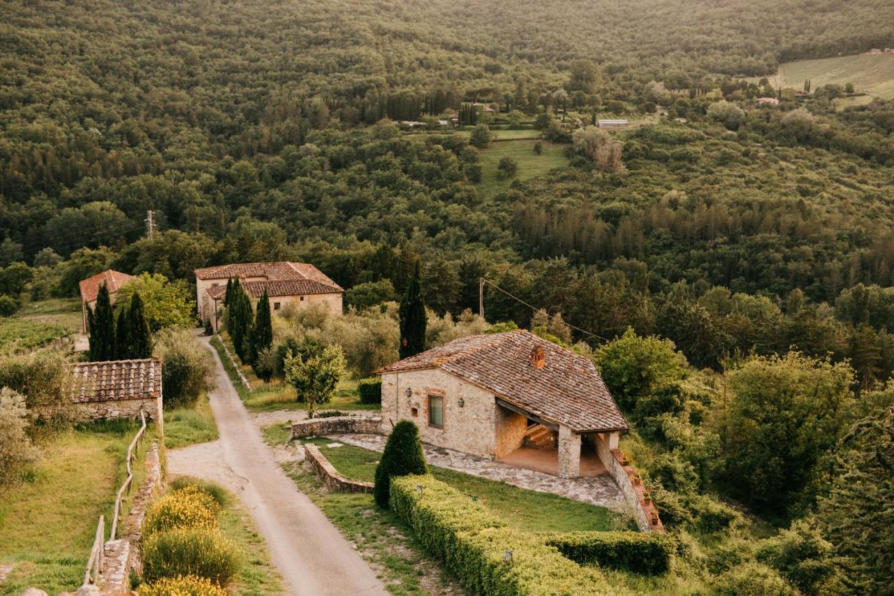 Castello Di Meleto Guest House Gaiole in Chianti Bagian luar foto