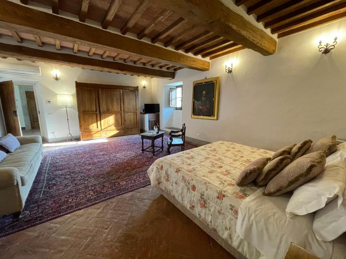 Castello Di Meleto Guest House Gaiole in Chianti Bagian luar foto