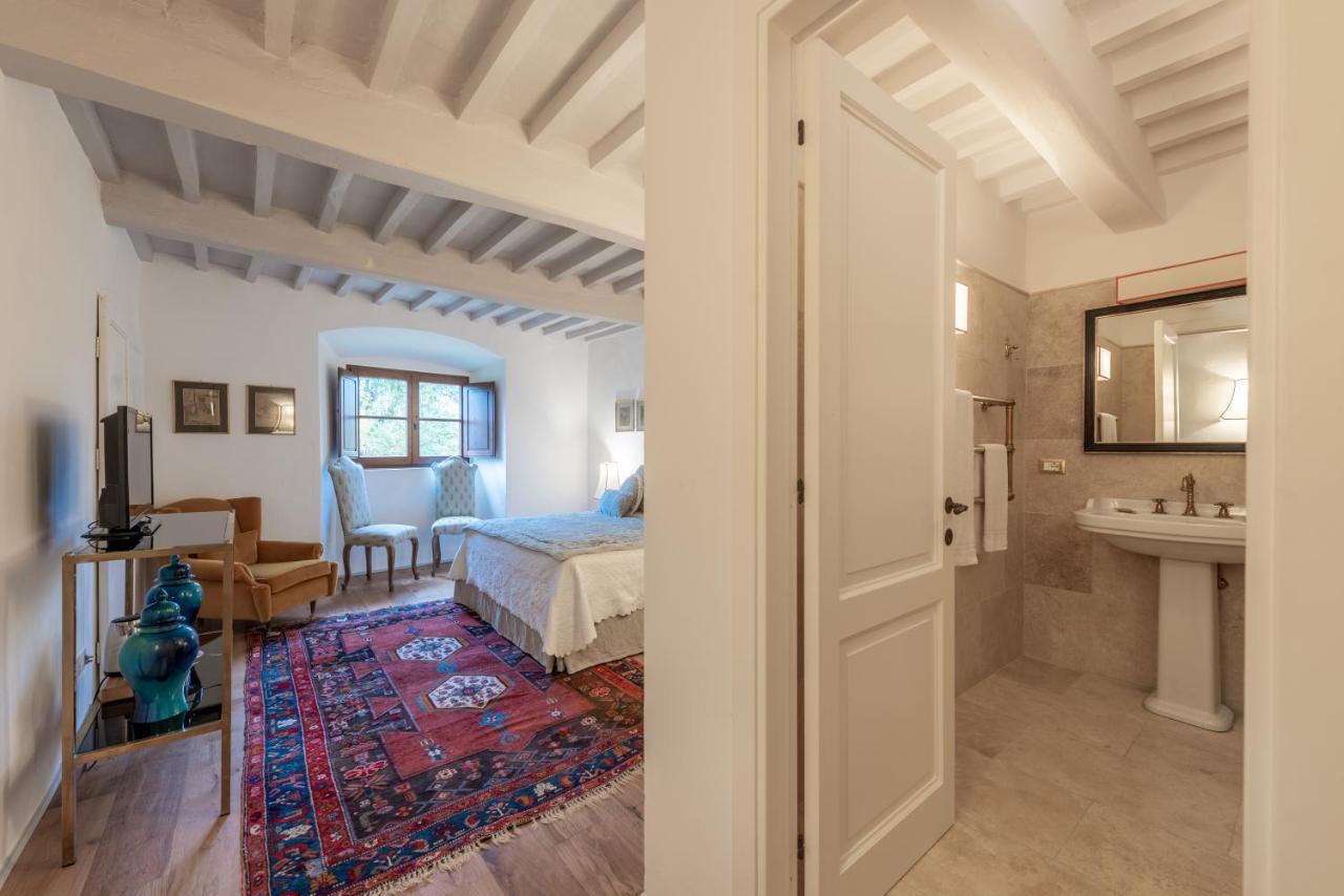 Castello Di Meleto Guest House Gaiole in Chianti Bagian luar foto
