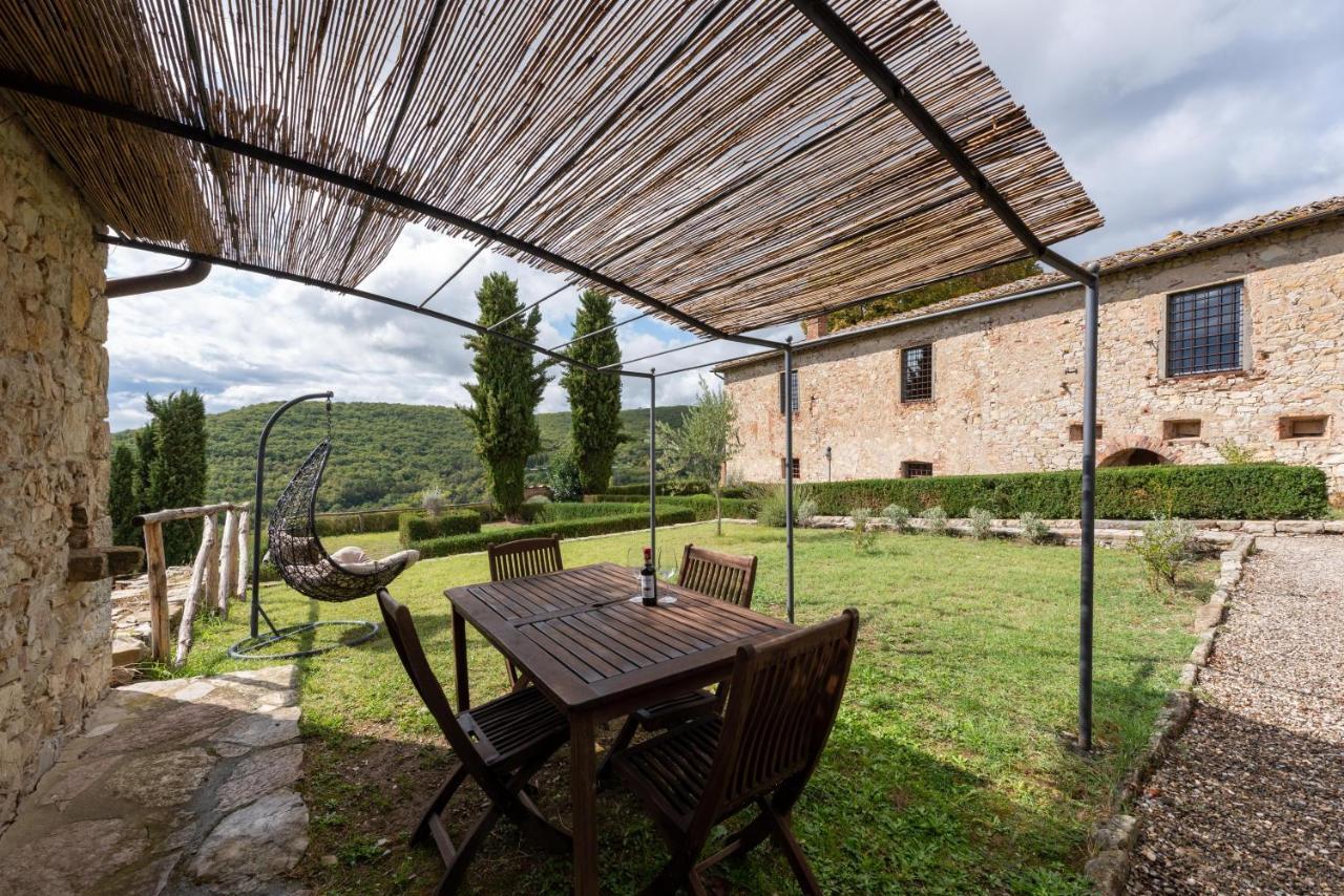 Castello Di Meleto Guest House Gaiole in Chianti Bagian luar foto